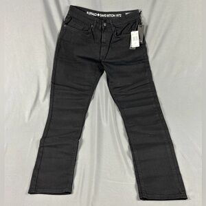 Buffalo David Bitton Jeans Ash X Slim Stretch 30 x 30 Black Rinse